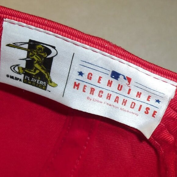 Ken Griffey Jr. Cincinnati Reds Mens Vintage Adjustable Red Strapback hat New - Picture 4 of 5